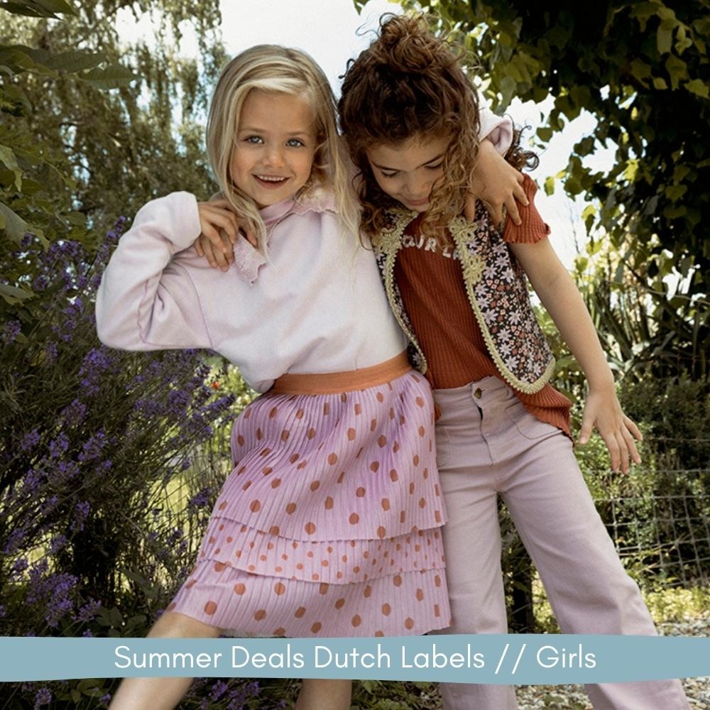 Summer Deals Dutch Labels Girls // Labels for Little Ones