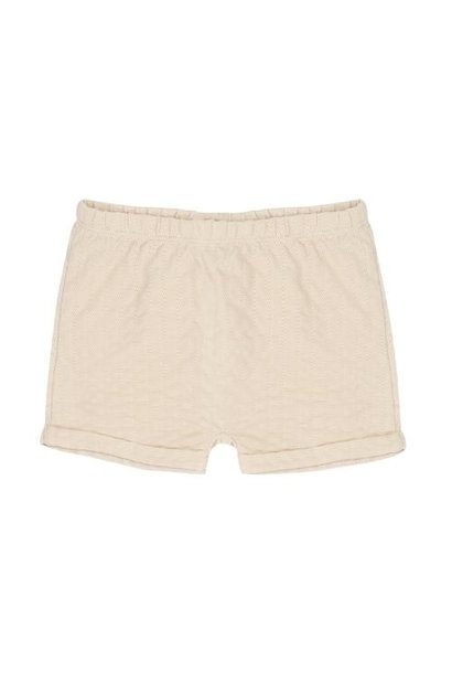 Phil&Phae Textured summer shorts buttercream (korte broek)