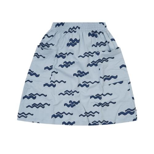 CarlijnQ Waves - skirt with pockets (rok)-1