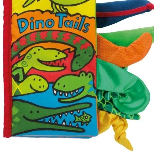 Jellycat Dino Tails Book | kijk- en voelboekje-5