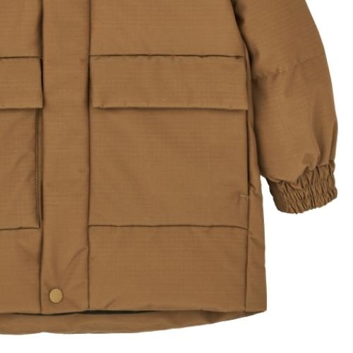 Liewood Althea puffer coat Pecan | jas-8