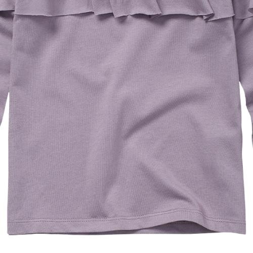Sproet & Sprout Ruffle T-shirt Ice purple | tee-5