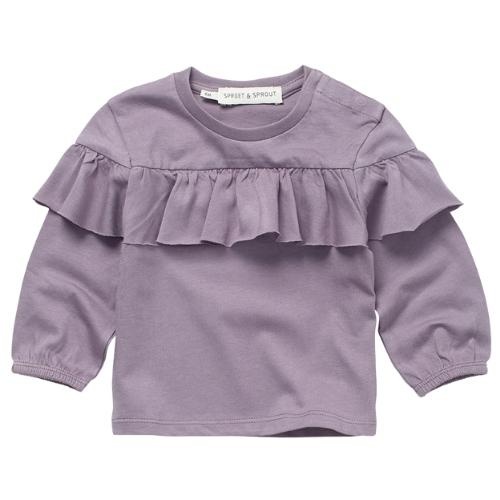 Sproet & Sprout Ruffle T-shirt Ice purple | tee-7