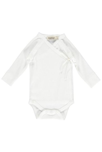 MarMar Copenhagen Belita Newborn Baby Modal Premature Body Gentle White | romper