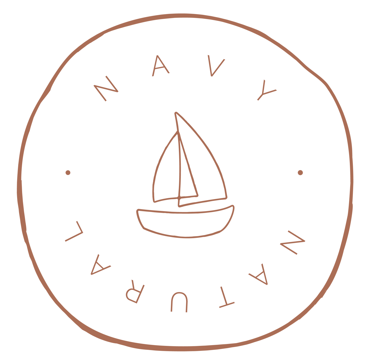 Navy Natural | Labels for Little Ones