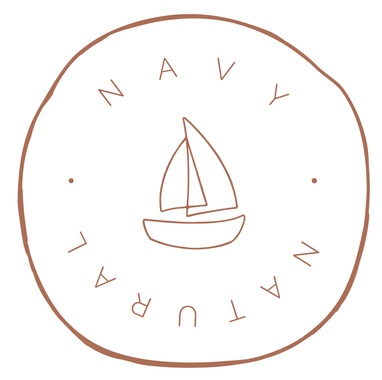 Navy Natural | Labels for Little Ones