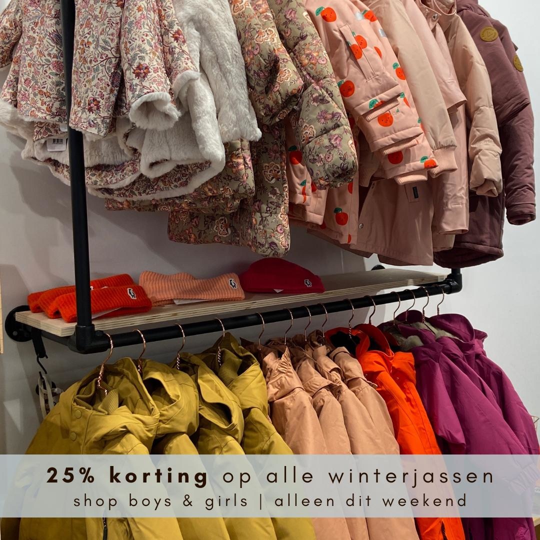 Kinderwinterjassen met 25% korting | Labels for Little Ones