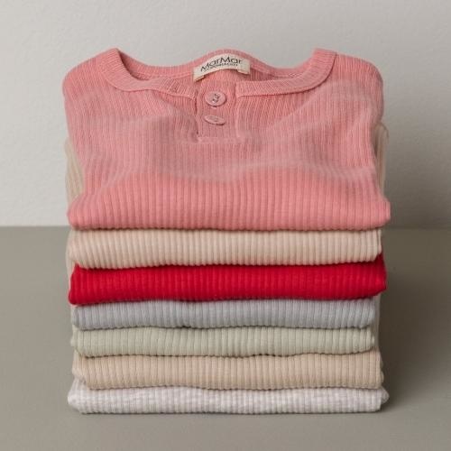 MarMar Copenhagen Body SS Baby Modal Red Currant | romper-2