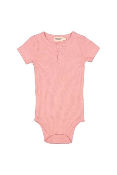 MarMar Copenhagen Body SS Baby Modal Pink Delight | romper