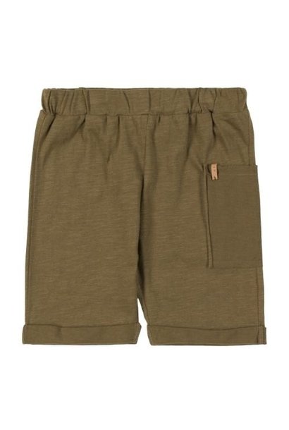 Nixnut Long Short Khaki | korte broek