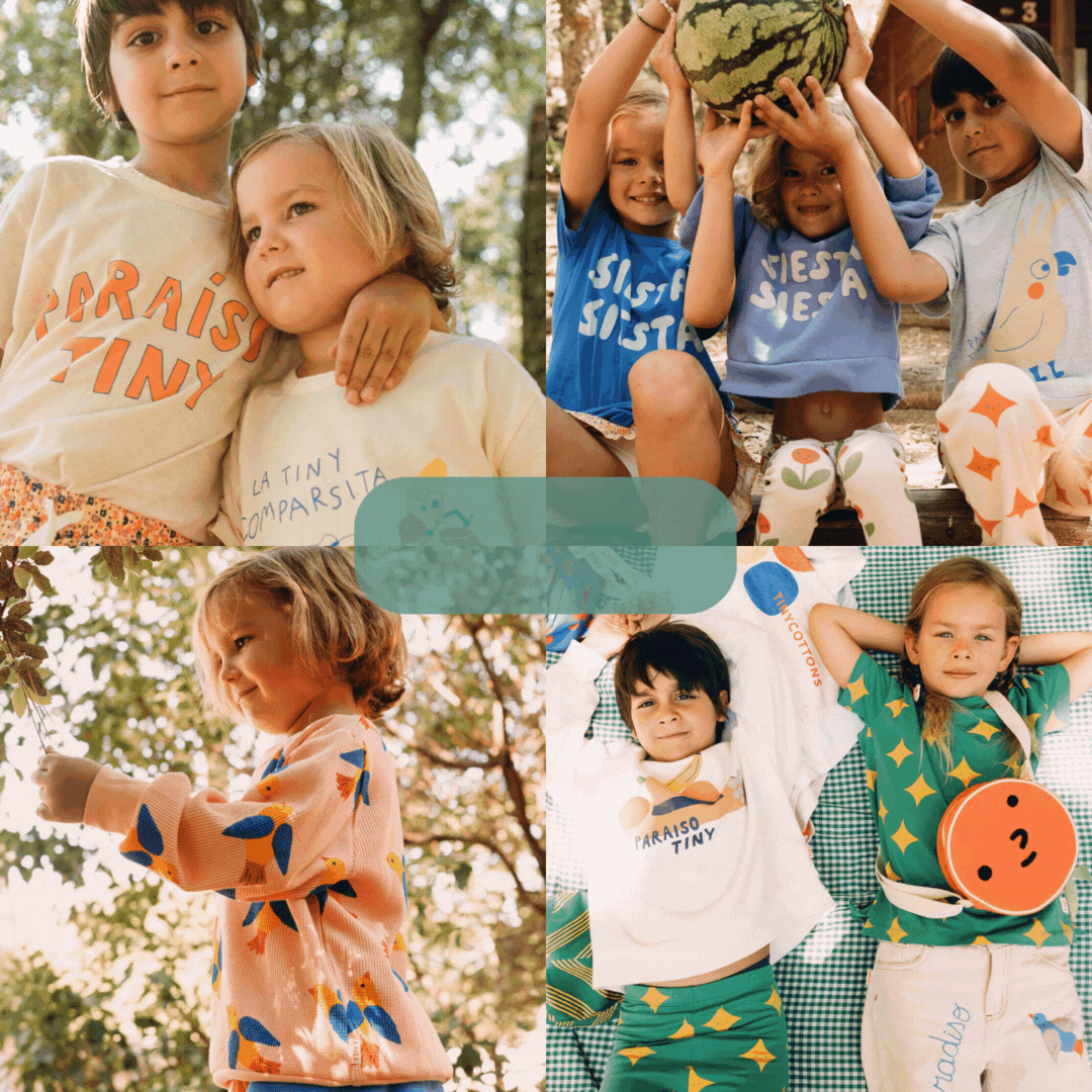 Tinycottons nieuwe collectie ss23 | Labels for little ones
