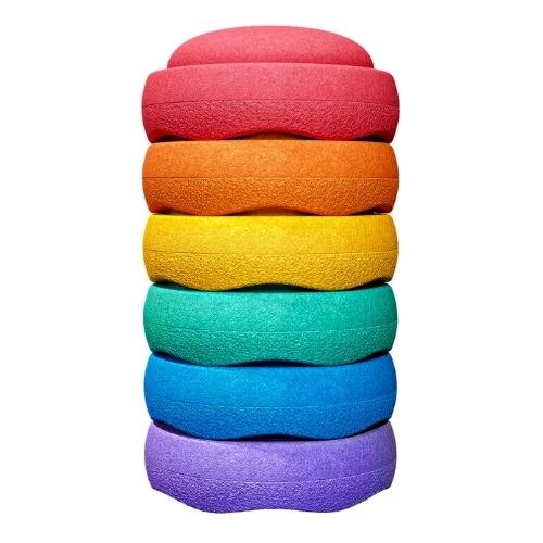 Stapelstein Original Rainbow Set Classic 6 stenen | speelgoed-1