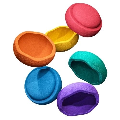 Stapelstein Original Rainbow Set Classic 6 stenen | speelgoed-4