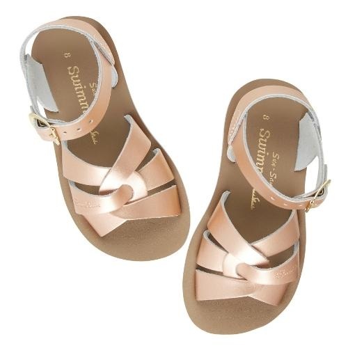 Salt Water Sandals Swimmer Rose Gold sandalen Labels for