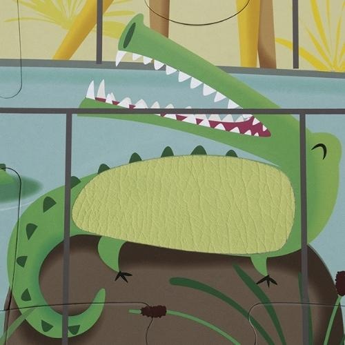 Janod Voelpuzzel - Een dag in de dierentuin | puzzel-7