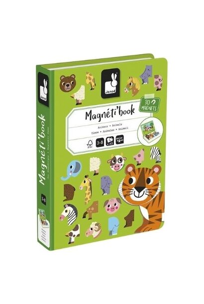 Janod Magnetibook - Dieren | magneetboek