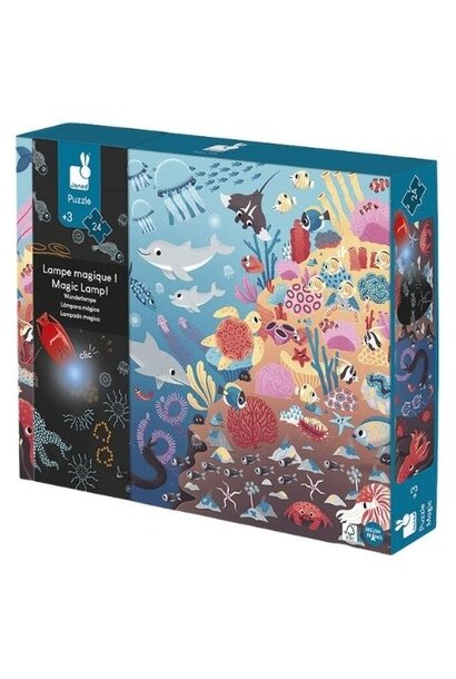 Janod Magische Puzzel - De Oceaan | puzzel