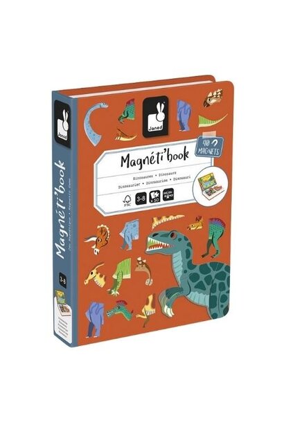 Janod Magnetibook - Dinosaurus | magneetboek