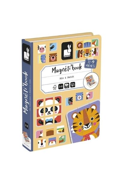 Janod Magnetibook - Mix & Match | magneetboek