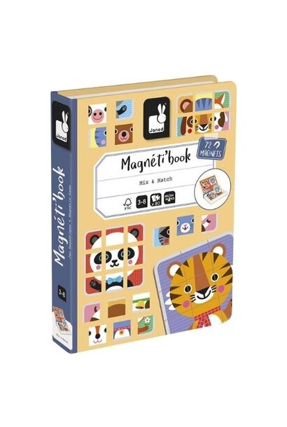 Janod Magnetibook - Mix & Match | magneetboek
