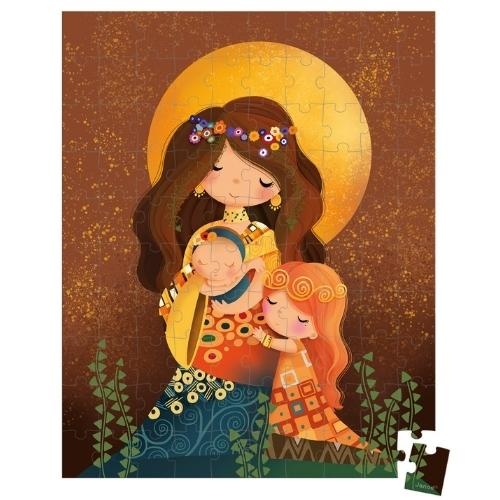 Janod legpuzzel in luxe doos - Geinspireerd door Gustav Klimt | puzzel-2
