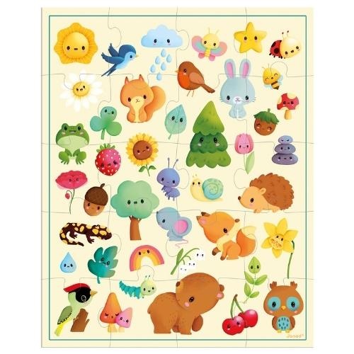 Janod legpuzzel in luxe doos - De Natuur | puzzel-3