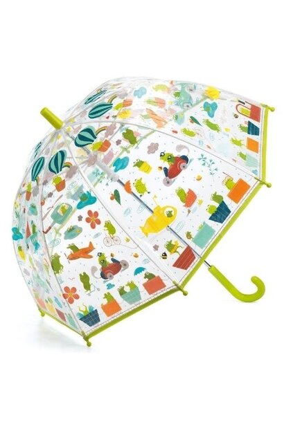 Djeco umbrella "Froglets" kikkers | kinderparaplu