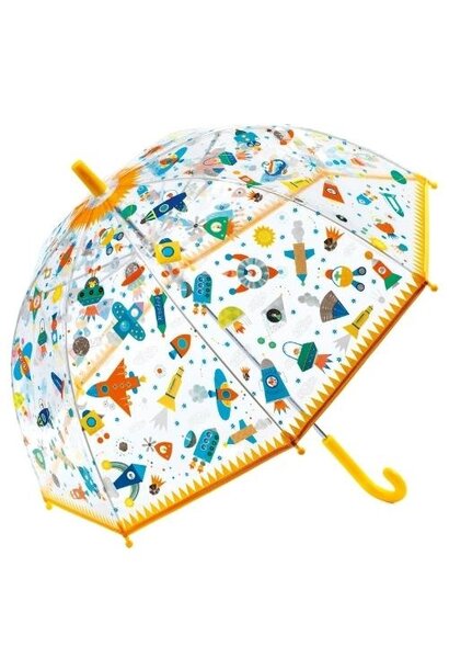 Djeco umbrella "Space" in de ruimte | kinderparaplu
