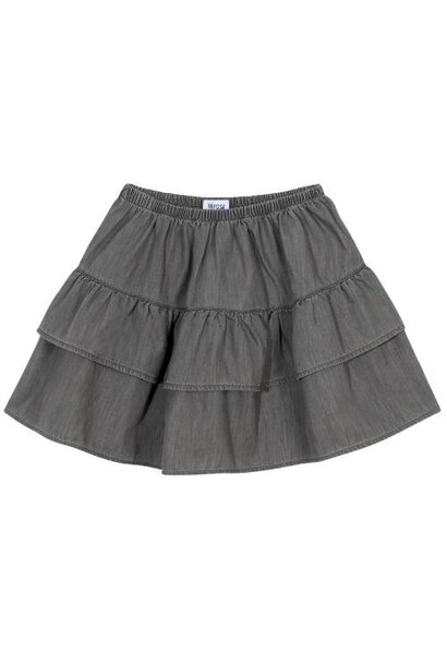 Repose ams poet ruffle skirt - washed grey | rok