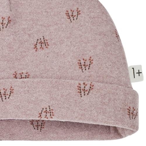 1+ in the family cora baby beanie mauve | muts-4