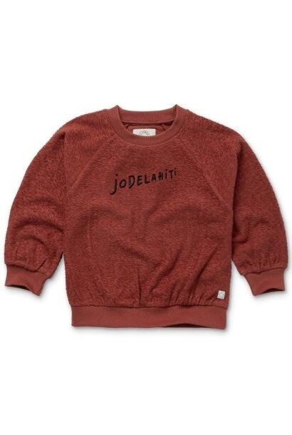 Sproet & Sprout Sweatshirt raglan Jodelahiti Barn red | trui