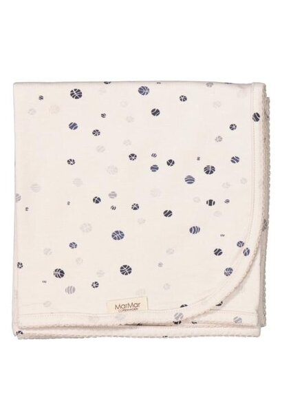 MarMar Copenhagen Alida Newborn Baby Modal Smooth Print Marbles | wikkeldeken