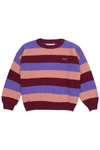 The New Society Cruz Jumper Blue Iris | trui