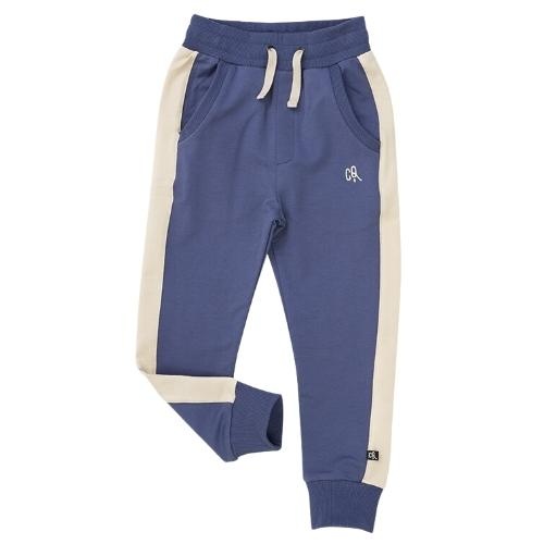 CarlijnQ Basic - sweatpants 2 color blue/white | broek-1