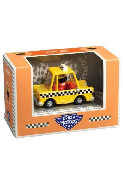 Djeco voertuig "Taxi Joe" speelgoedauto | speelgoed