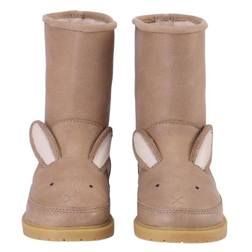 Donsje Wadudu Classic Lining Bunny Taupe Leather | schoenen-3