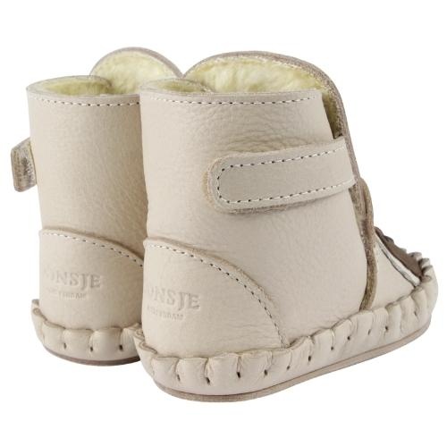 Donsje Kapi Special Lining Raccoon Ivory Classic Leather | baby schoenen-4