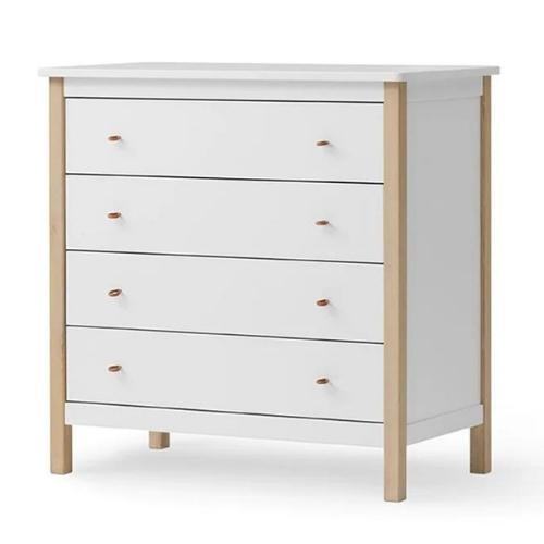 Oliver Furniture Dresser 4 drawers white-oak | dressoir-1