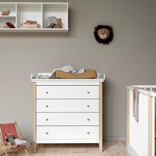 Oliver Furniture Dresser 4 drawers white-oak | dressoir-2