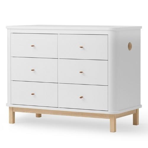 Oliver Furniture Dresser 6 drawers white-oak | dressoir-1