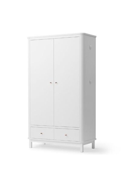 Oliver Furniture Wardrobe 2 doors white | kledingkast