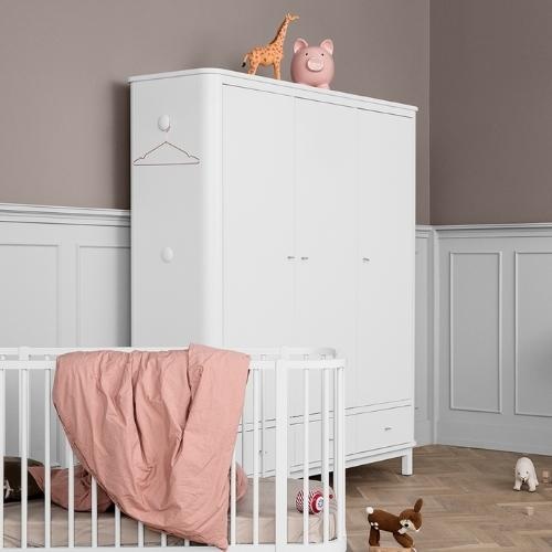 Oliver Furniture Wardrobe 3 doors white | kledingkast-2