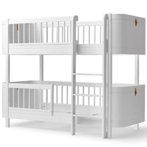 Oliver Furniture Mini+ low bunk bed 68x162cm white | stapelbed