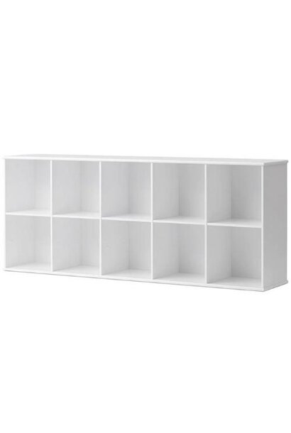 Oliver Furniture Shelving unit 5x2 horizontal w. support | vakkenkast
