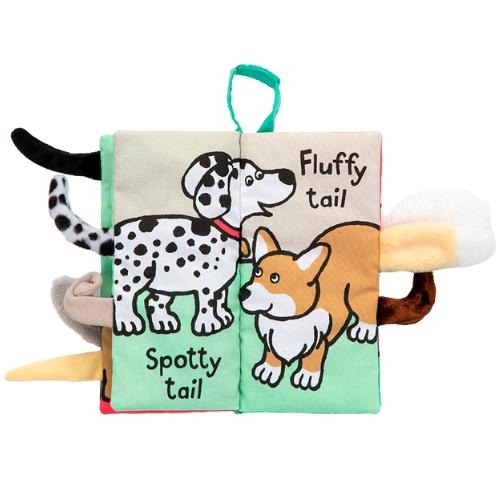 Jellycat Puppy Tails Activity Book | kijk- en voelboekje-2