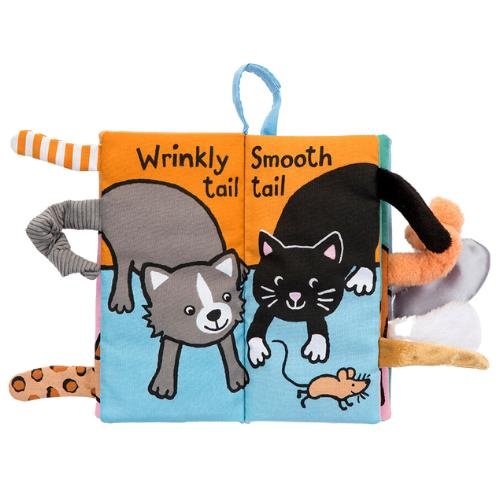 Jellycat Kitten Tails Activity Book | kijk- en voelboekje-2