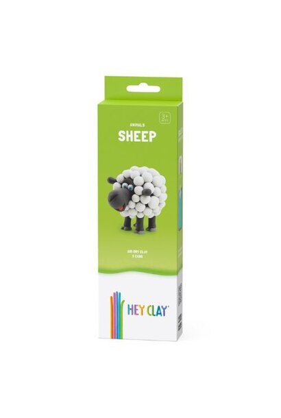 Hey Clay animal sheep - 3 cans | boetseerklei
