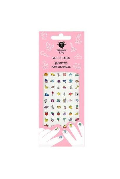 Nailmatic kids nail stickers Happy nails | nagelstickers