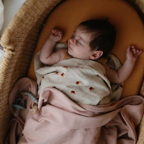 Mushie Swaddle Butterflies | hydrofiele doek-4
