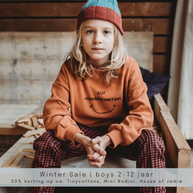 Winter Sale boys 2-12 jaar